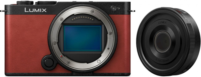 Technical Specs  Panasonic DC-S9 body red + Lumix S 26mm f8