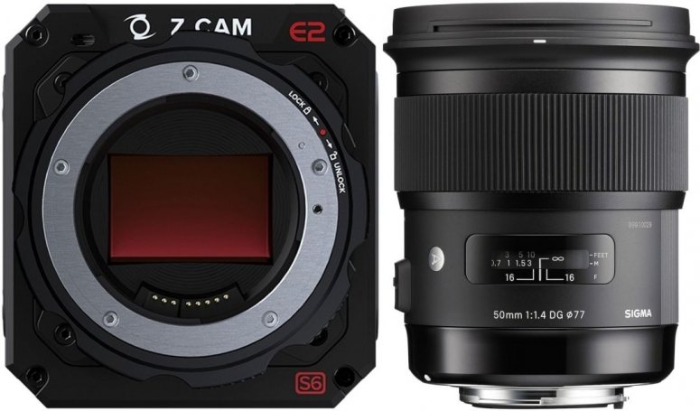 Z-Cam E2-S6 + Sigma 50mm f1.4 DG HSM (A)