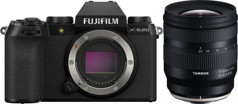 Fujifilm X-S20 Camera and Fujifilm XF 16-80mm F4 R OIS WR Lens