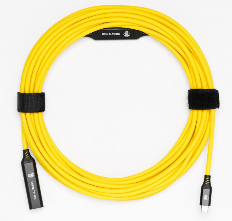 Cobratether Câble D Extension Usb C 10m Jaune Foto Erhardt