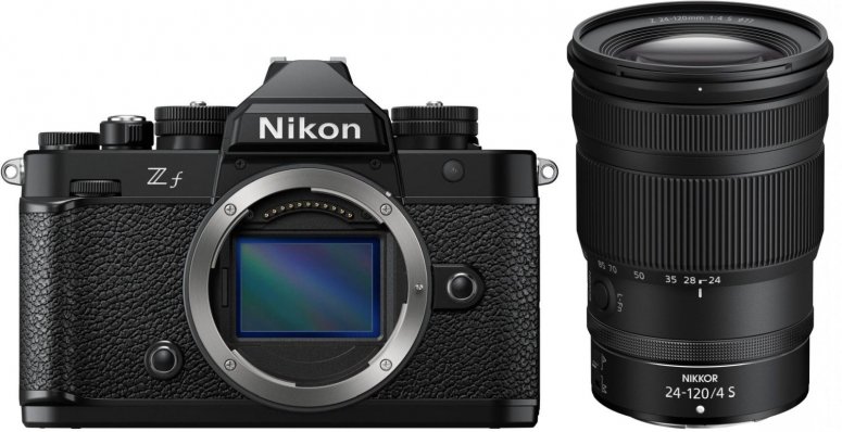 Zubehör  Nikon Z f Gehäuse + Nikkor Z 24-120mm f4,0 S