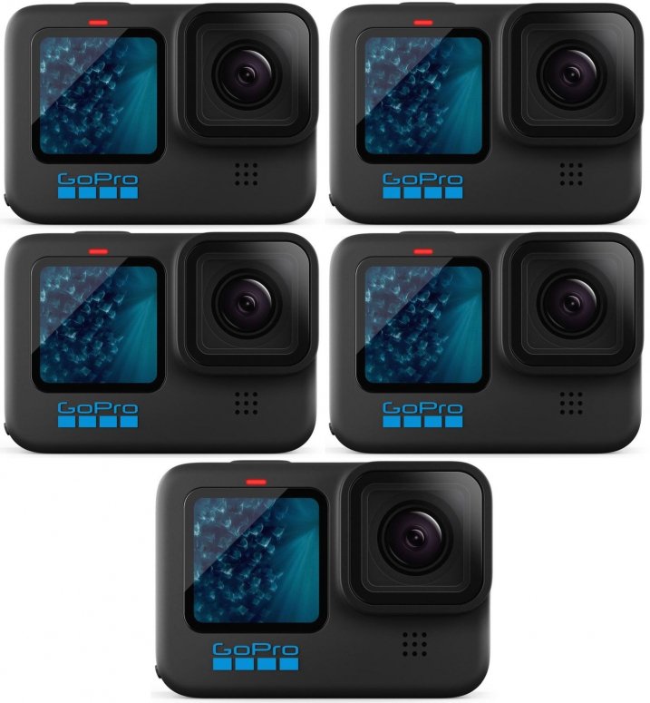 Zubehör  GoPro HERO11 Black 5er Pack