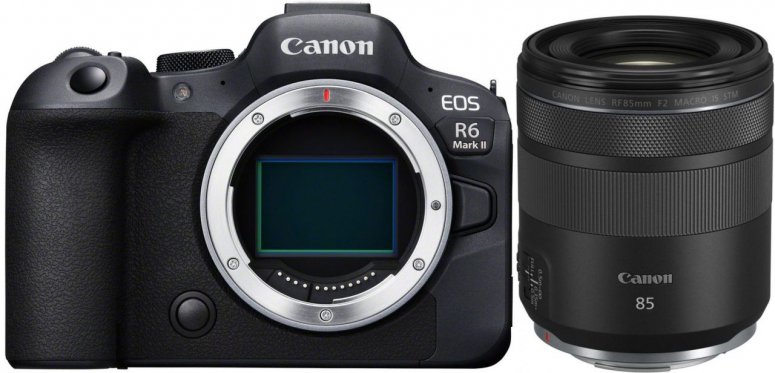 Zubehör  Canon EOS R6 II + RF 85mm f2 Macro IS STM