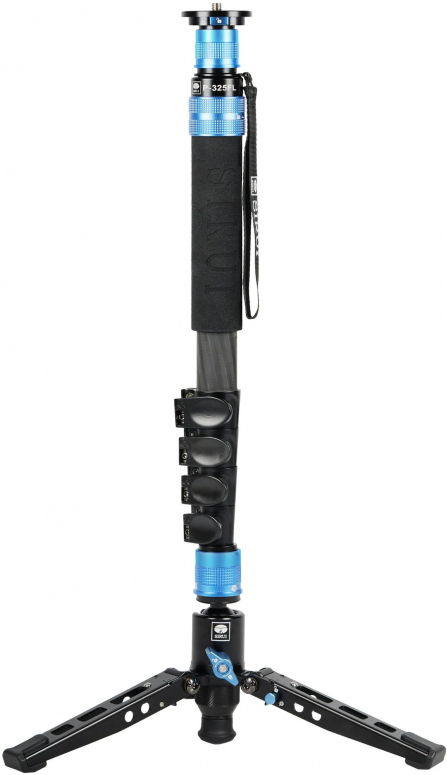 SIRUI P-325FL Multifunction Monopod Carbon with Stand Spider