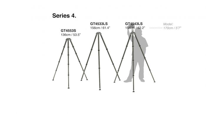 Gitzo GT4543LS Systematic Tripod Series 4 Carbon 4 Sections Long - Foto ...