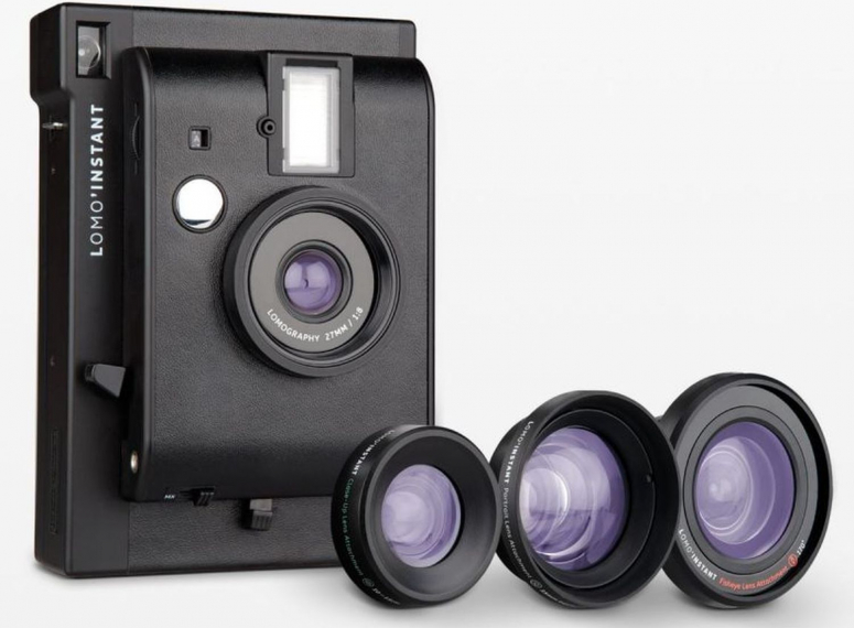 Technical Specs  Lomography LomoInstant Mini Black + 3 Lenses