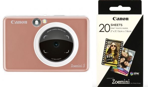 Technische Daten  Canon Zoemini S Rose Gold + 1x ZP-2030 20 Bl. Papier