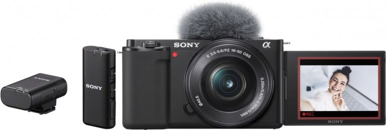 Sony Alpha ZV-E10 + 16-50mm + ECM-W2BT Mikrofon