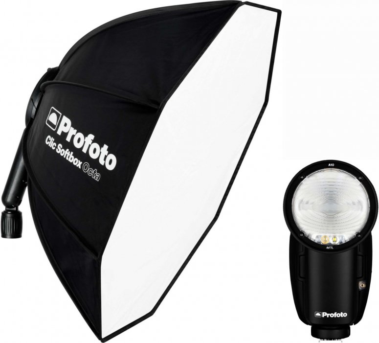 Profoto A10 AirTTL Nikon + Profoto Clic Softbox Octa