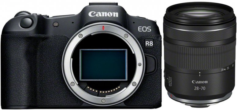 Technical Specs  Canon EOS R8 + Canon RF 28-70mm f2.8 IS STM