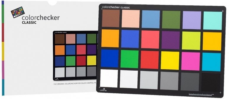 Technische Daten  Calibrite ColorChecker Classic
