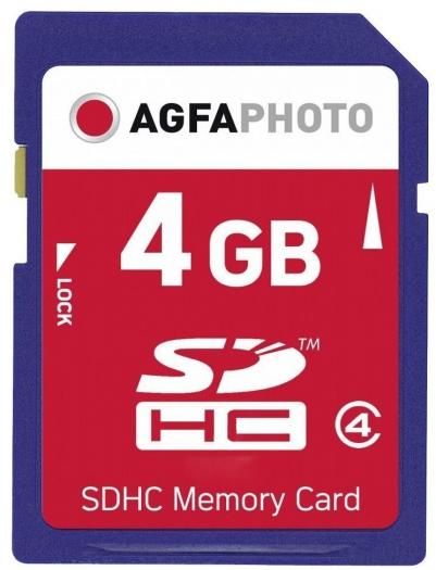 AgfaPhoto SDHC Karte 4GB
