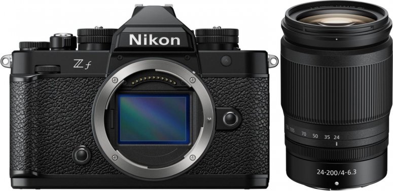 Zubehör  Nikon Z f Gehäuse + Z 24-200mm f4,0-6,3 VR