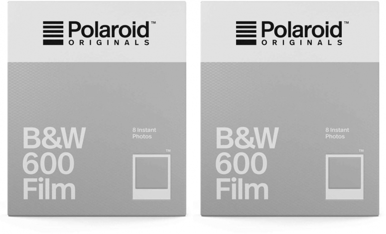 Polaroid 600 B&W Film 8x paquet de 2
