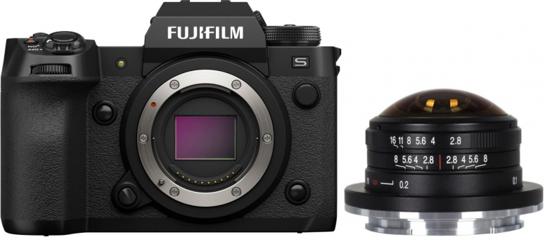Technische Daten  Fujifilm X-H2 S + LAOWA 4mm f2,8 Circular Fisheye