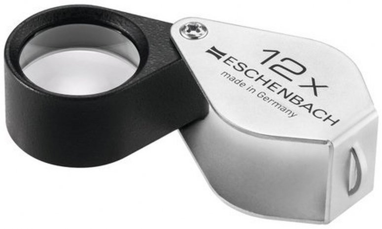 Eschenbach Metal Impact Magnifier 12x