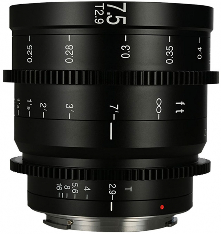 Technical Specs  LAWOA 7.5mm f2.9 Zero-D S35 Cine for Canon RF
