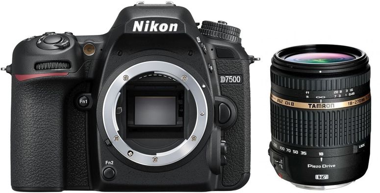 Technische Daten  Nikon D7500 + Tamron 18-270mm f3,5-6,3 Di II VC PZD