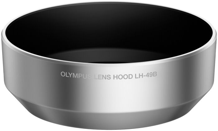 Olympus LH-49B Gegenlichtblende silber