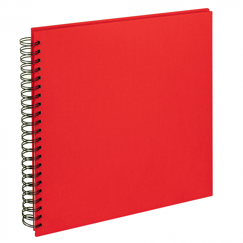 Walther SA-510-R Album spirale Cloth rouge 30X30