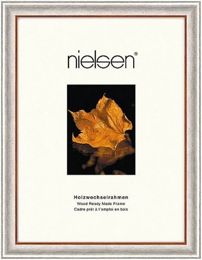 Nielsen Derby Holzrahmen 6632002 13x18 silber