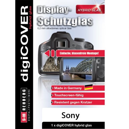digiCover hybrid Glas Sony Alpha 6100/6400/6600