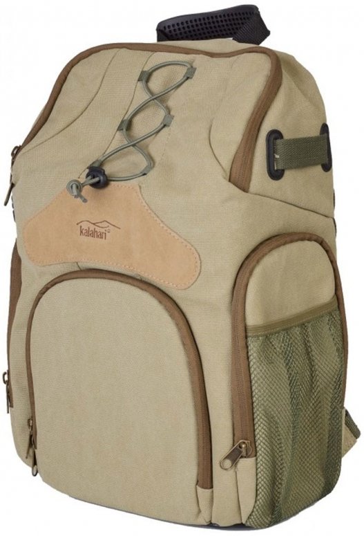 Technical Specs  Kalahari KAPAKO K-69 photo backpack canvas khaki