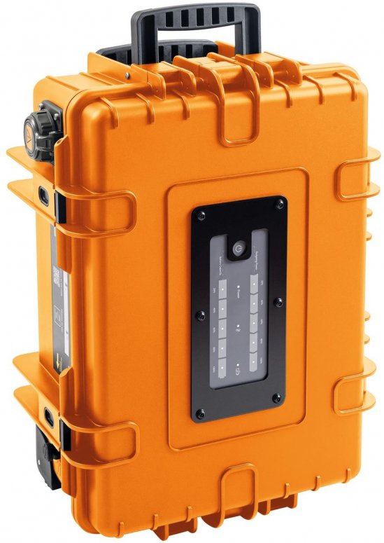 B&W energy.case PRO1500 300W Type 6700 orange