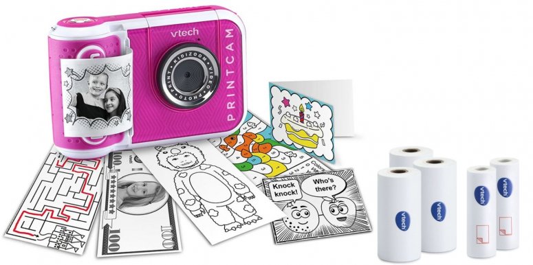 Vtech KidiZoom Print Cam pink + Thermopapier