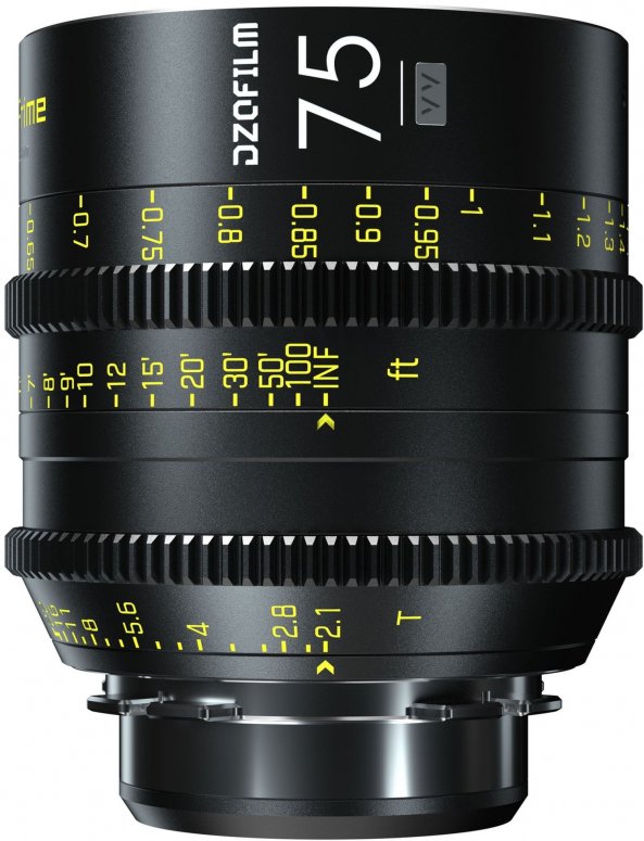 DZOFILM Vespid Prime 75mm T2.1 pour monture PL/EF