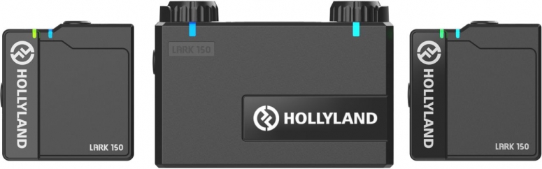 Hollyland Lark 150 (2:1) noir avec 2 émetteurs