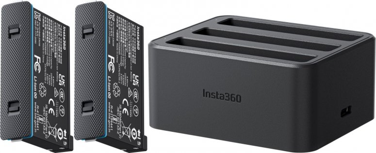 INSTA360 X4 Battery (2x) + Fast Charge Hub