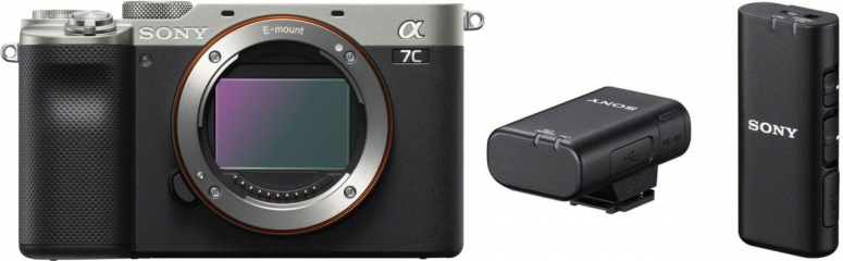 Technische Daten  Sony Alpha ILCE-7C silber inkl. drahtloses Mikrofon ECM-W2BT
