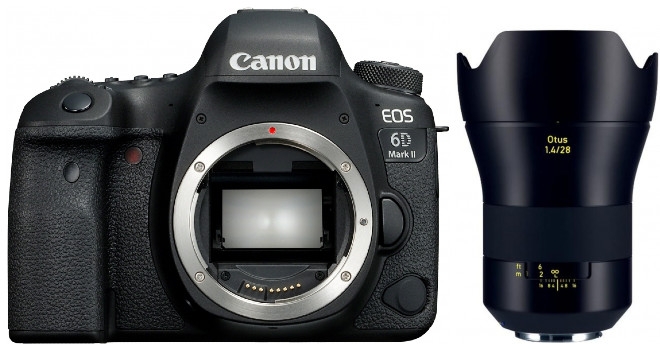 Zubehör  Canon EOS 6D Mark II + ZEISS Otus 28mm f1,4