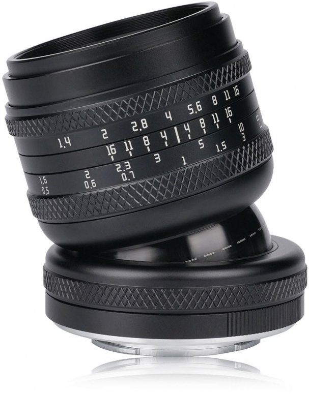 Caractéristiques techniques  AstrHori 50mm f1,4 Tilt pour Nikon Z plein format