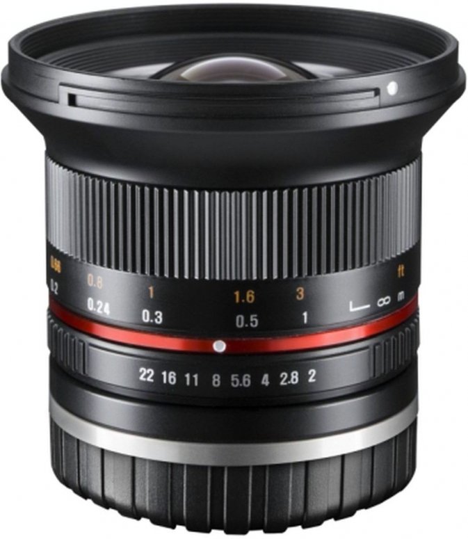 Technical Specs  Walimex pro 12mm F2.0 APS-C Sony E-mount black