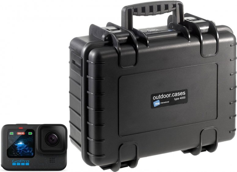 Technische Daten  GoPro HERO12 Black + B&W Case Type 4000 schwarz