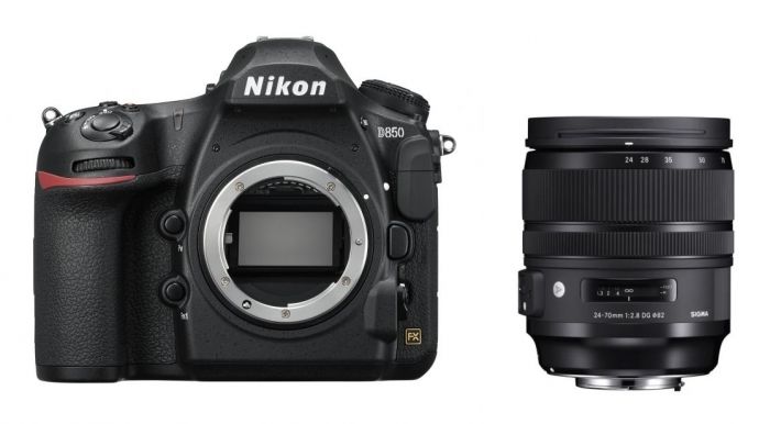 Technische Daten  Nikon D850 + Sigma 24-70mm f2,8 DG OS HSM (A)