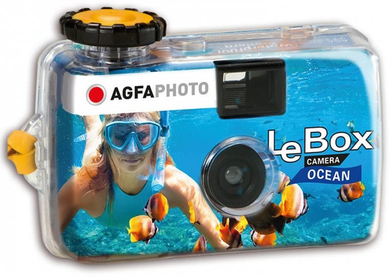 AgfaPhoto LeBox Ocean wasserfeste Einwegkamera