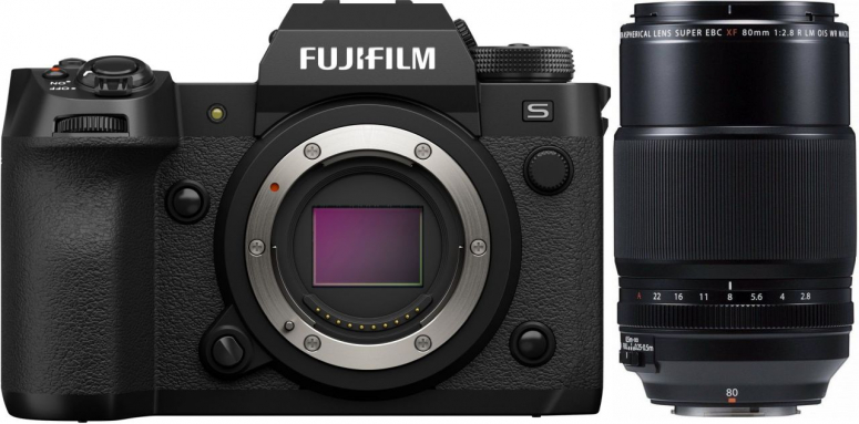 Caractéristiques techniques  Fujifilm X-H2S + XF 80mm f2,8 R LM OIS WR Macro
