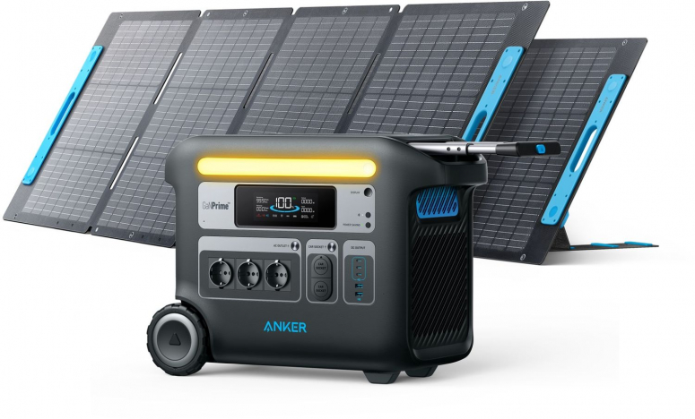 Anker PowerHouse 767 + 2x panneau solaire 200W