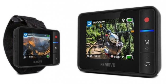 Removu R1 WiFi remote control with display for GoPro