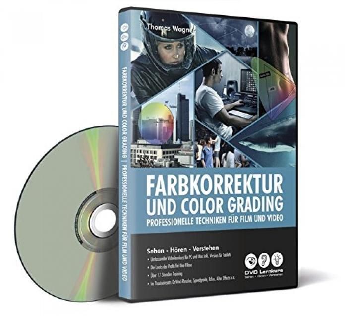 DVD Cours dapprentissage sur la correction des couleurs et le color grading