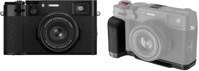 Fujifilm X100VI noir + SmallRig 4556 Poignée en L