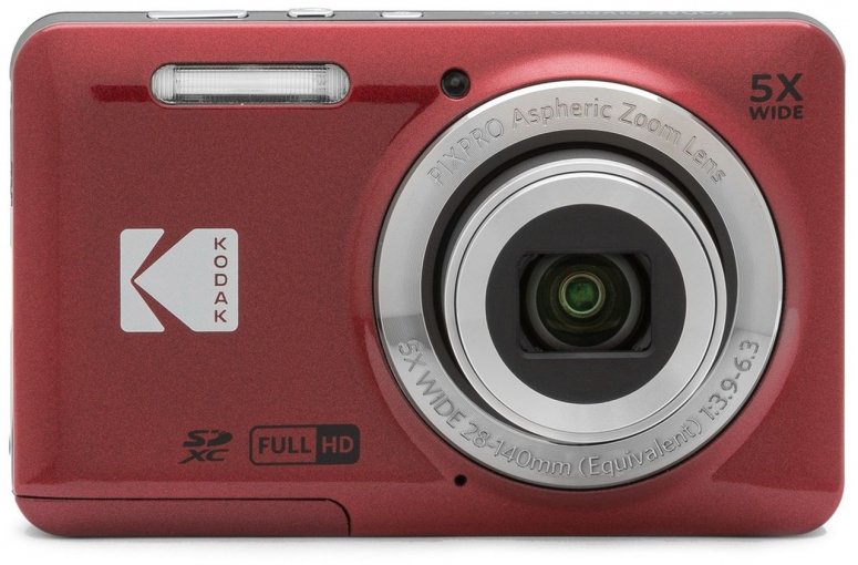 Caractéristiques techniques  Kodak FZ55 rouge