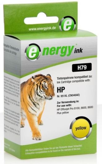 energy ink Patrone H79 ersetzt HP 951 XL yellow