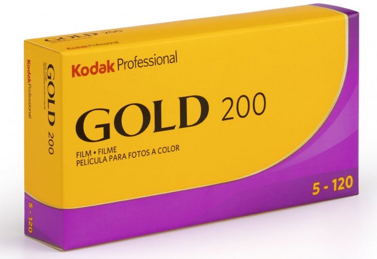 KODAK Professional GOLD 200 120 5 pièces