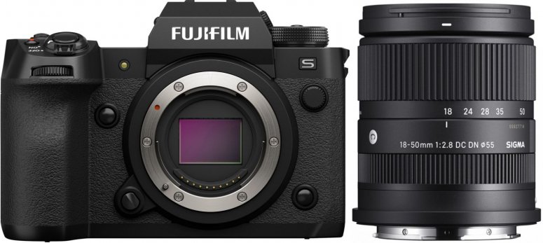 Zubehör  Fujifilm X-H2 S + Sigma 18-50mm f2,8 DC DN (C) Fuji X