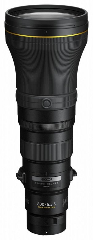 Technische Daten  Nikon Nikkor Z 800mm f6,3 VR S