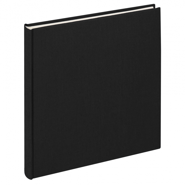 Walther Classicalbum Cloth, noir, 26x25 cm